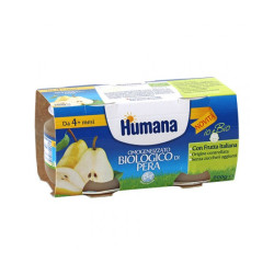HUMANA OMOGENEIZZATO PERA BIO 2 VASETTI 100 G