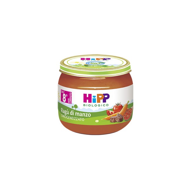 HIPP BIO HIPP BIO OMOGENEIZZATO SUGO RAGU' DI MANZO 2X80 G HIPP BIO HIPP BIO OMOGENEIZZATO SUGO RAGU' DI MANZO 2X80 G