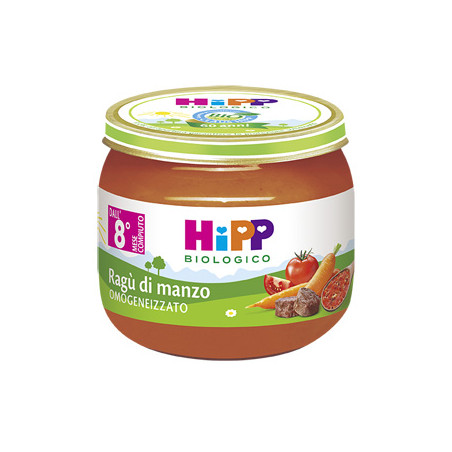HIPP BIO HIPP BIO OMOGENEIZZATO SUGO RAGU' DI MANZO 2X80 G HIPP BIO HIPP BIO OMOGENEIZZATO SUGO RAGU' DI MANZO 2X80 G
