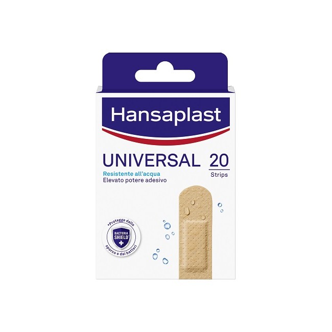 CEROTTO HANSAPLAST UNIVERSAL 72X19 MM 20 PEZZI CEROTTO HANSAPLAST UNIVERSAL 72X19 MM 20 PEZZI