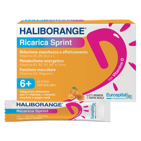 HALIBORANGE RICARICA SPRINT 20 STICK PACK 2 G HALIBORANGE RICARICA SPRINT 20 STICK PACK 2 G