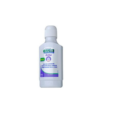 GUM ORTHO COLLUTORIO 300 ML GUM ORTHO COLLUTORIO 300 ML