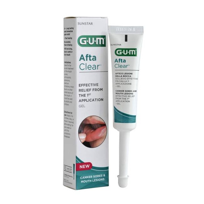 GUM AFTACLEAR GEL 10 ML GUM AFTACLEAR GEL 10 ML
