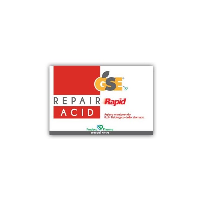 GSE REPAIR RAPID ACID 36 COMPRESSE GSE REPAIR RAPID ACID 36 COMPRESSE