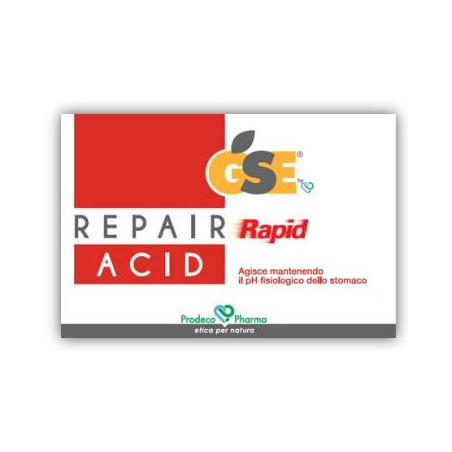 GSE REPAIR RAPID ACID 36 COMPRESSE GSE REPAIR RAPID ACID 36 COMPRESSE