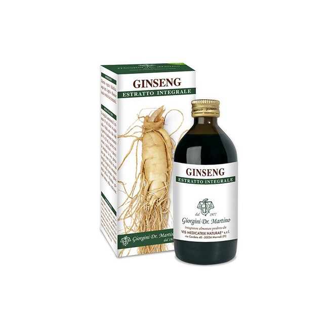 GINSENG ESTRATTO INTEGRALE 200 ML GINSENG ESTRATTO INTEGRALE 200 ML