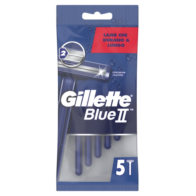 RASOIO GILLETTE BLUE II STANDARD 6 X 20 X 5 RASOIO GILLETTE BLUE II STANDARD 6 X 20 X 5