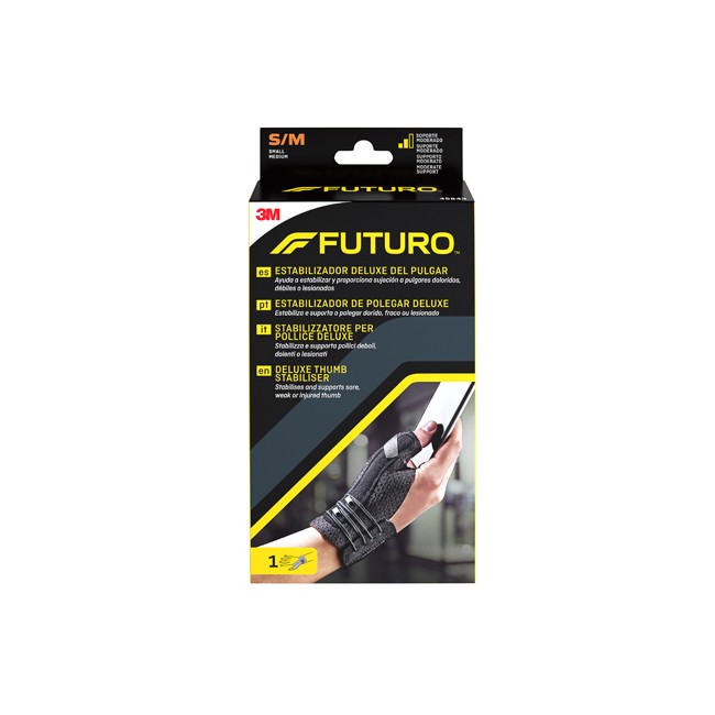 STABILIZZATORE PER POLLICE FUTURO NERO SMALL/MEDIUM 1 PEZZO STABILIZZATORE PER POLLICE FUTURO NERO SMALL/MEDIUM 1 PEZZO