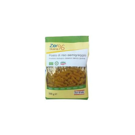 ZERO% GLUTINE FUSILLI DI RISO INTEGRALE SENZA GLUTINE BIO 500 G ZERO% GLUTINE FUSILLI DI RISO INTEGRALE SENZA GLUTINE BIO 500 G