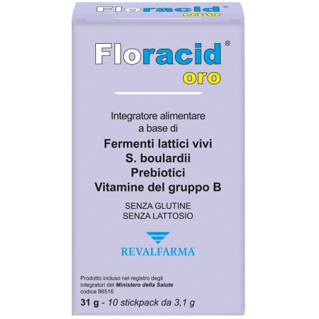 FLORACID OROSOLUBILE 10 BUSTINE