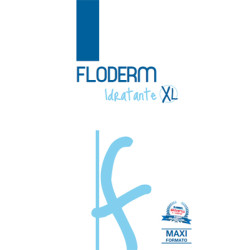 Confezione da 400 ml di Floderm Idratante XL Crema Idratante Nutriente Contro La Secchezza Cutanea.