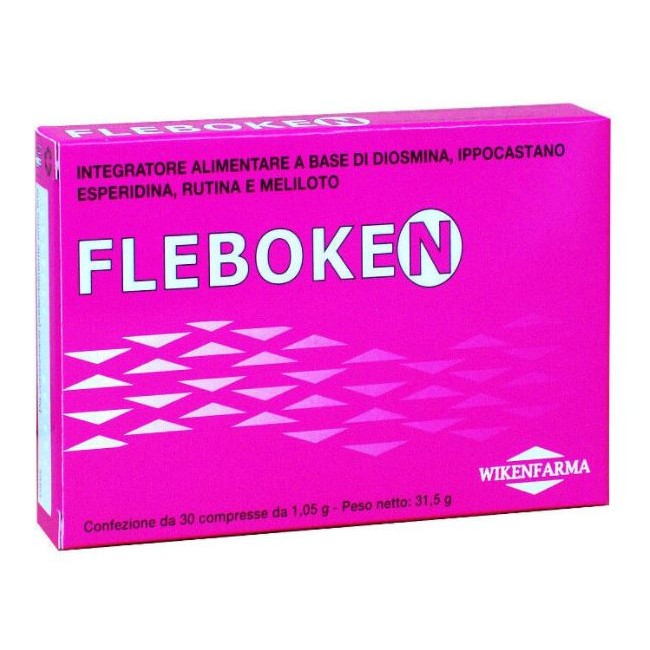 FLEBOKEN 30 COMPRESSE FLEBOKEN 30 COMPRESSE
