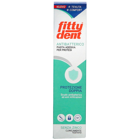 FITTYDENT PASTA CLASSICA SUPER ADESIVO PER PROTESI DENTALE 40 G FITTYDENT PASTA CLASSICA SUPER ADESIVO PER PROTESI DENTALE 40 G