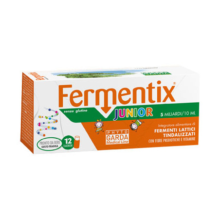 Fermentix Junior 5 Miliardi Fermenti Lattici Per Bambini 12 Flaconi