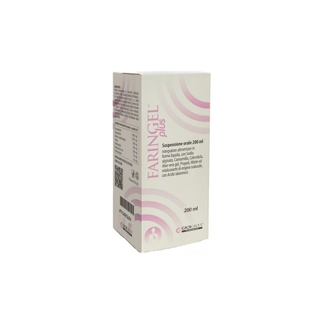 FARINGEL PLUS 200 ML CON ACIDO IALURONICO FARINGEL PLUS 200 ML CON ACIDO IALURONICO