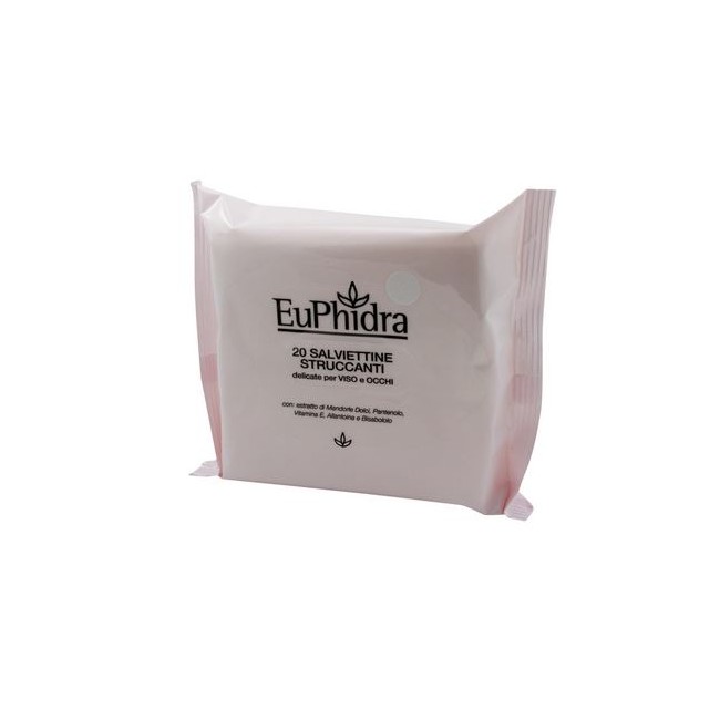 EUPHIDRA SALVIETTINE STRUCCANTI 20 PEZZI EUPHIDRA SALVIETTINE STRUCCANTI 20 PEZZI