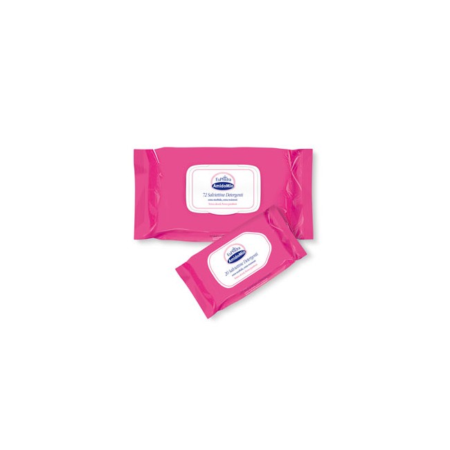 Confezione da 20 salviettine di Euphidra AmidoMio Salviettine detergenti ad azione rinfrescante per bambini. Confezione da 20 salviettine di Euphidra AmidoMio Salviettine detergenti ad azione rinfrescante per bambini.