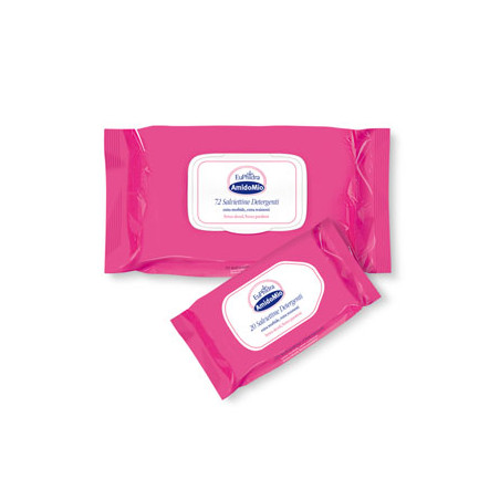 Confezione da 20 salviettine di Euphidra AmidoMio Salviettine detergenti ad azione rinfrescante per bambini. Confezione da 20 salviettine di Euphidra AmidoMio Salviettine detergenti ad azione rinfrescante per bambini.