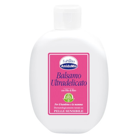 Flacone da 200 ml di Euphidra Amidomio Balsamo Ultradelicato Flacone da 200 ml di Euphidra Amidomio Balsamo Ultradelicato