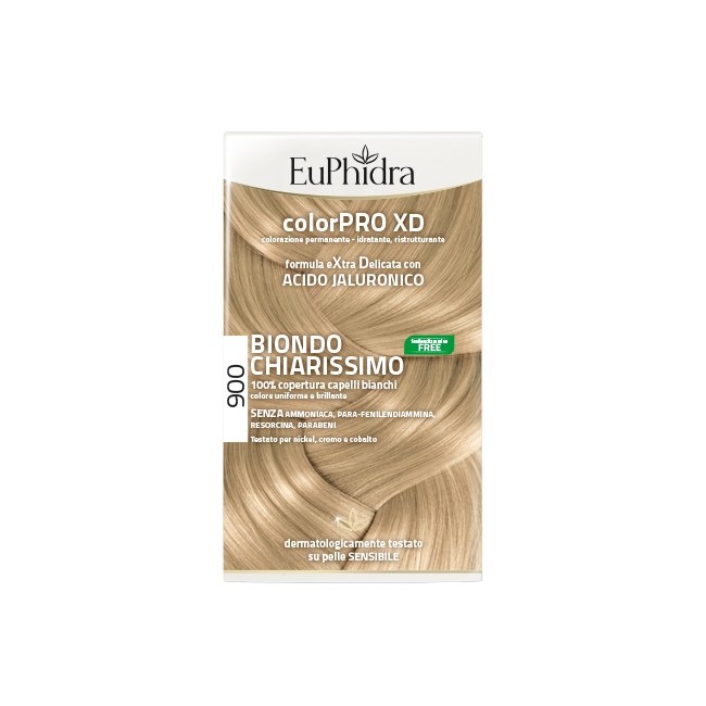 EUPHIDRA COLORPRO XD 900 BIONDO CHIARISSIMO GEL COLORANTE CAPELLI IN FLACONE + ATTIVANTE + BALSAMO + GUANTI EUPHIDRA COLORPRO XD 900 BIONDO CHIARISSIMO GEL COLORANTE CAPELLI IN FLACONE + ATTIVANTE + BALSAMO + GUANTI
