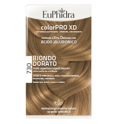 Confezione contenente Euphidra Colorpro XD Gel Colorate Per Capelli Biondo Dorato 730