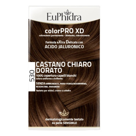 Confezione contenente Colorpro XD Gel Colorante per Capelli Castano Chiaro 530 Confezione contenente Colorpro XD Gel Colorante per Capelli Castano Chiaro 530
