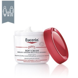 Vaso da 450 ml di Eucerin Soft Cream Crema Idratante Corpo