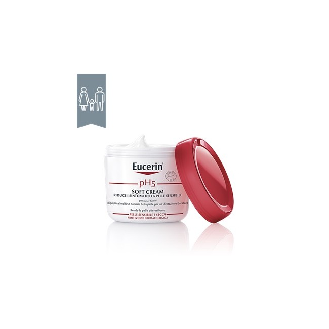 Vaso da 450 ml di Eucerin Soft Cream Crema Idratante Corpo Vaso da 450 ml di Eucerin Soft Cream Crema Idratante Corpo