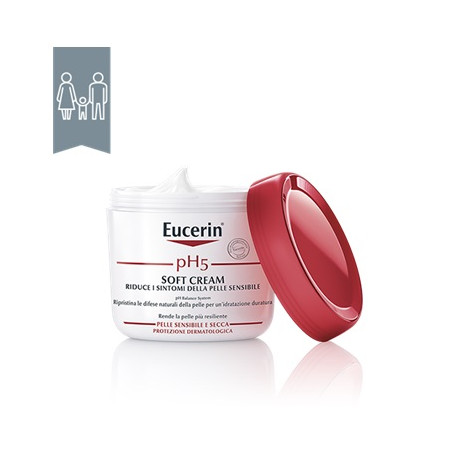 Vaso da 450 ml di Eucerin Soft Cream Crema Idratante Corpo Vaso da 450 ml di Eucerin Soft Cream Crema Idratante Corpo