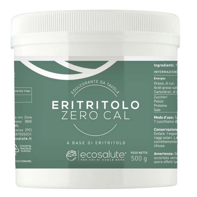 ERITRITOLO ZERO CAL 500 G ERITRITOLO ZERO CAL 500 G