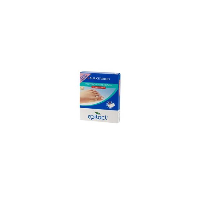 PROTEZIONE PER ALLUCE VALGO EPITACT IN SILICONE CONFEZIONE MINI TAGLIA UNICA 2 PEZZI PROTEZIONE PER ALLUCE VALGO EPITACT IN SILICONE CONFEZIONE MINI TAGLIA UNICA 2 PEZZI