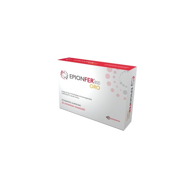 EPIONFER 20 COMPRESSE OROSOLUBILI EPIONFER 20 COMPRESSE OROSOLUBILI