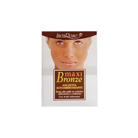 IncaRose Maxi Bronze Salviette Autoabbronzanti 7 Salviette Monouso IncaRose Maxi Bronze Salviette Autoabbronzanti 7 Salviette Monouso