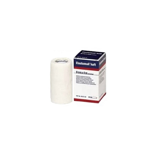 BENDA ELASTICA AUTOADESIVA ELASTOMULL HAFT COMPRESSIONE FORTE 8X400 CM BENDA ELASTICA AUTOADESIVA ELASTOMULL HAFT COMPRESSIONE FORTE 8X400 CM