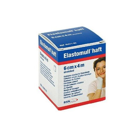 BENDA ELASTICA AUTOADESIVA ELASTOMULL HAFT COMPRESSIONE FORTE 6X400 CM BENDA ELASTICA AUTOADESIVA ELASTOMULL HAFT COMPRESSIONE FORTE 6X400 CM