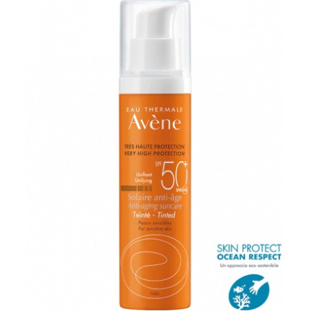 Flacone da  ml di Avene Solare Crema Viso Anti Età Spf 50+