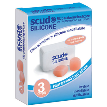TAPPO AURICOLARE EARPLUG SCUDO IN SILICONE 3 COPPIE 6 PEZZI ARTICOLO 7EN091 TAPPO AURICOLARE EARPLUG SCUDO IN SILICONE 3 COPPIE 6 PEZZI ARTICOLO 7EN091