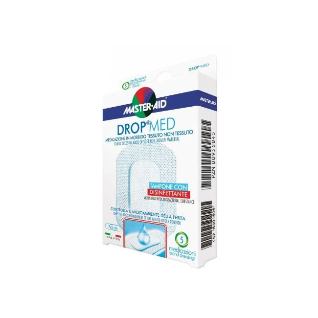 MEDICAZIONE MASTER-AID DROP MED 10 X 10 CM 5 PEZZI