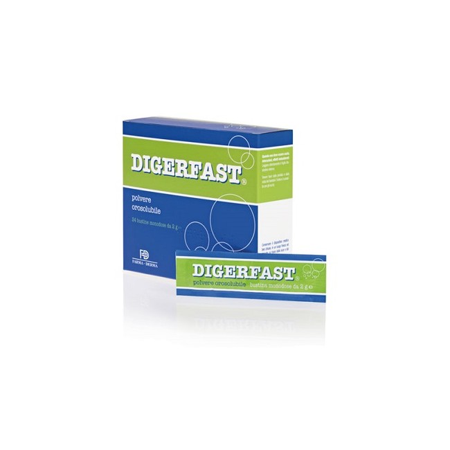 DIGERFAST POLVERE 24 BUSTINE MONODOSE 2 G DIGERFAST POLVERE 24 BUSTINE MONODOSE 2 G