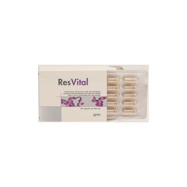 Oti Resvital 30 Capsule 450mg Oti Resvital 30 Capsule 450mg
