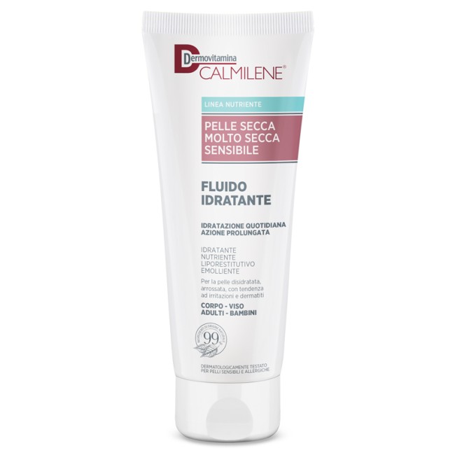 DERMOVITAMINA CALMILENE FLUIDO IDRATANTE PER PELLE SECCA, MOLTO SECCA E SENSIBILE 250 ML DERMOVITAMINA CALMILENE FLUIDO IDRATANTE PER PELLE SECCA, MOLTO SECCA E SENSIBILE 250 ML