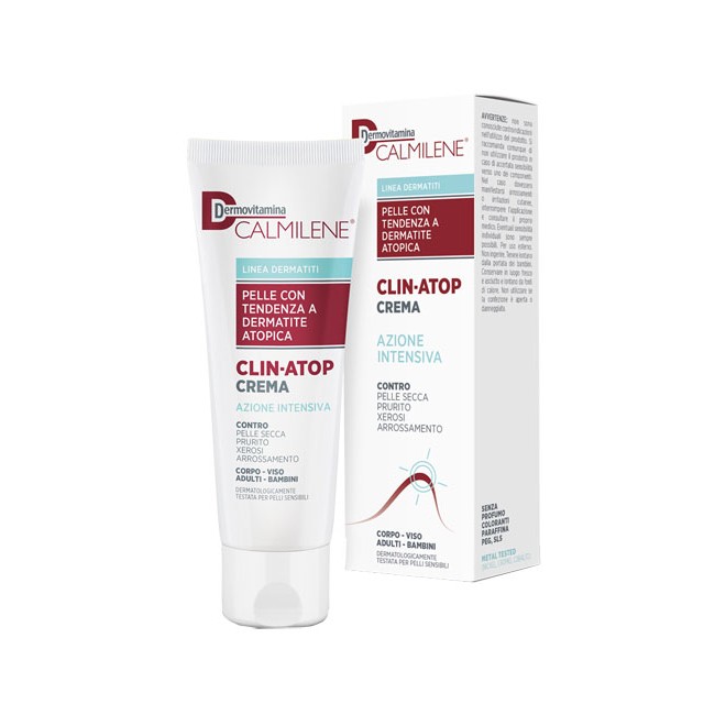 DERMOVITAMINA CALMILENE CLIN-ATOP CREMA AZIONE INTENSIVA PER PELLE CON TENDENZA A DERMATITE ATOPICA 50 ML DERMOVITAMINA CALMILENE CLIN-ATOP CREMA AZIONE INTENSIVA PER PELLE CON TENDENZA A DERMATITE ATOPICA 50 ML