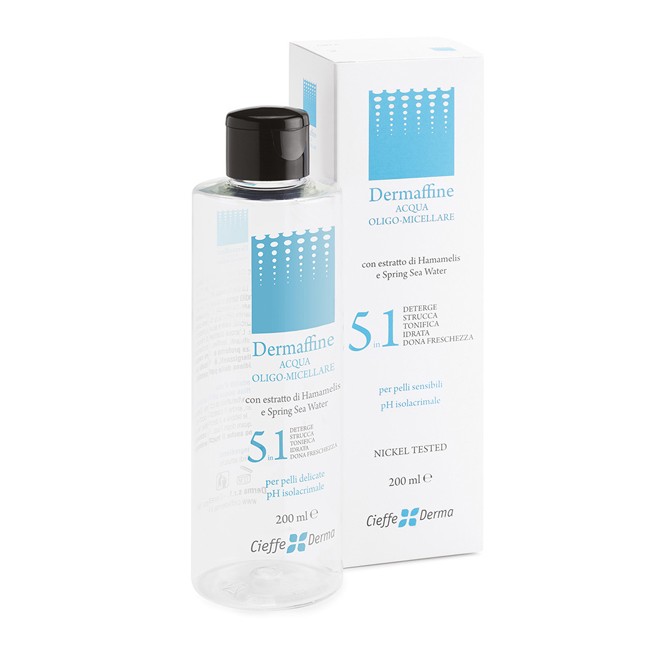 DERMAFFINE ACQUA OLIGOMICELLARE 200 ML DERMAFFINE ACQUA OLIGOMICELLARE 200 ML