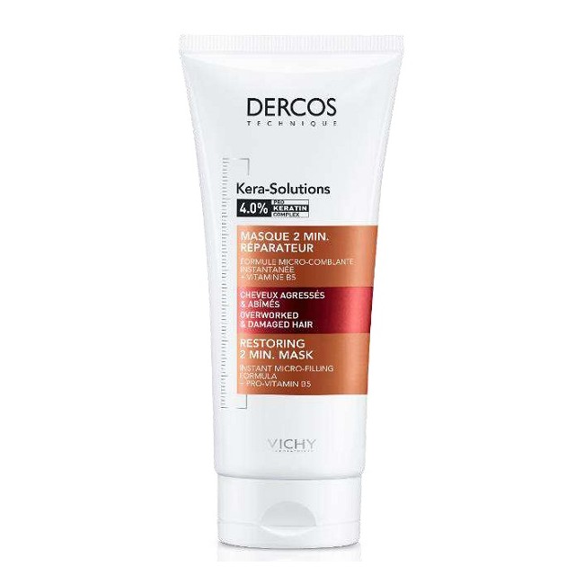 DERCOS TECHNIQUE KERASOL MASCHERA RIPARATRICE 2 MIN 200 ML DERCOS TECHNIQUE KERASOL MASCHERA RIPARATRICE 2 MIN 200 ML