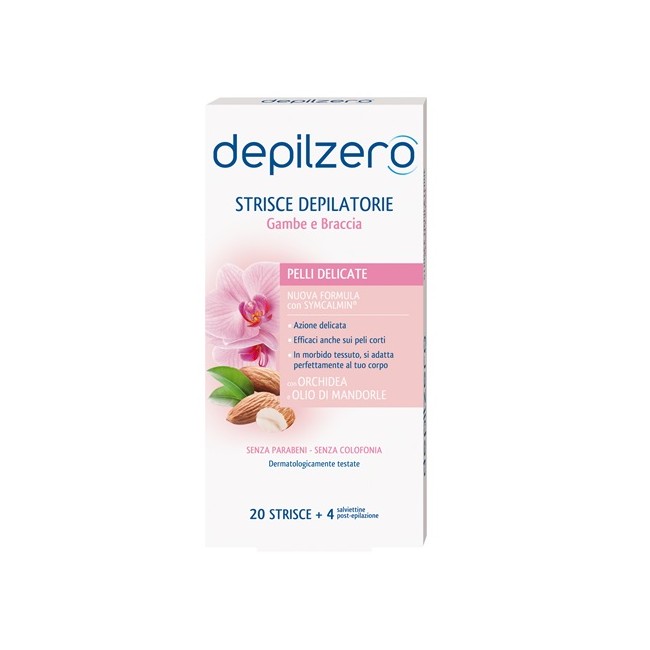 DEPILZERO STRISCE GAMBE BRACCIA 20 PEZZI DEPILZERO STRISCE GAMBE BRACCIA 20 PEZZI