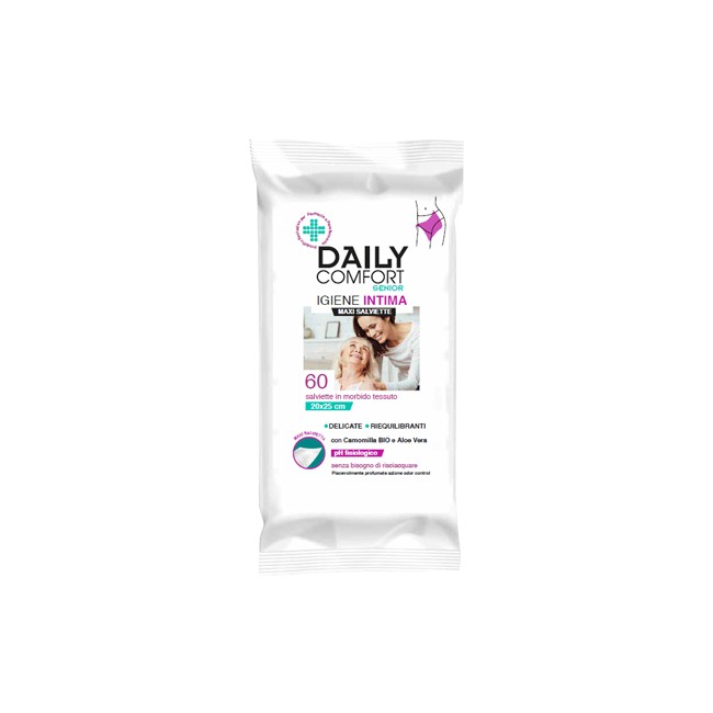 DAILY COMFORT SENIOR PANNI DETERGENTI IGIENE INTIMA 60 PEZZI DAILY COMFORT SENIOR PANNI DETERGENTI IGIENE INTIMA 60 PEZZI