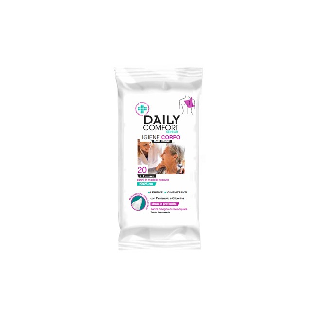 DAILY COMFORT SENIOR PANNI IGIENE CORPO 24 PEZZI DAILY COMFORT SENIOR PANNI IGIENE CORPO 24 PEZZI