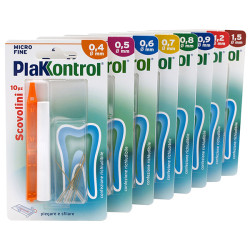 Plakkontrol Scov 0,8mm 10pz