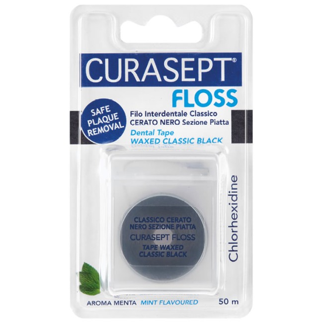 CURASEPT FLOSS CERATO NERO CLOREXIDINA CURASEPT FLOSS CERATO NERO CLOREXIDINA