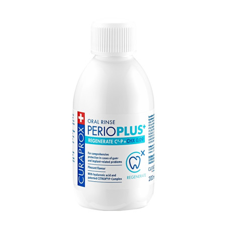 CURAPROX PERIOPLUS+ REGENERATE CHX 0,09% 200 ML CURAPROX PERIOPLUS+ REGENERATE CHX 0,09% 200 ML